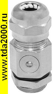 Кабельный ввод с вентиляцией PG7 (3-6,5) vent brass