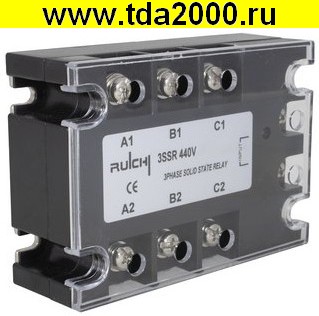 Реле 3SSR 440V 10A (Z)D1 (4-16v)