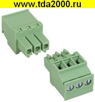 Разъём Клеммник 15EDGKA-3.5-03P-14-100Z(H)