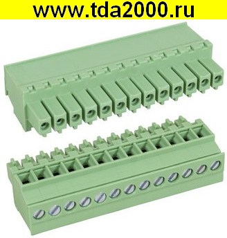 76675.jpg Разъём Клеммник 15EDGKA-3.5-13P-14-100Z(H) — изображение 1