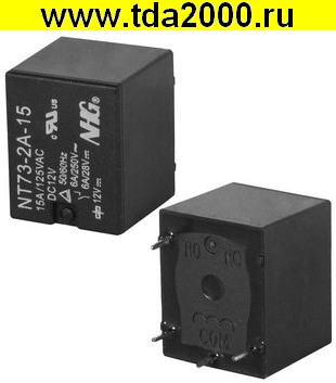 76851.jpg Реле NT73-2-A-15-DC12V (JQC-3F) — изображение 1