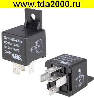 Реле NVF4-2-C-Z-30-A1-DC12V-1.6
