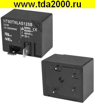 Реле NT90T-N-L-A-S-DC12V-S-B