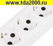 Разъём 11-8712 Колодка 3 гнезда с/з