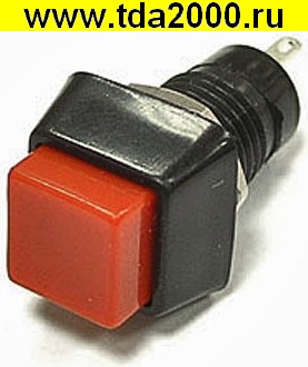 Кнопочный PBS-21A on-off красный переключатель