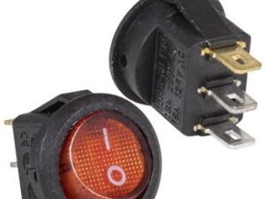 Клавишный переключатель KCD5-101N-C3-R/3P on-off