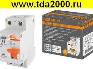 Брейкер АВДТ 32 2P(1P+N) C25 30мА 4.5кА АС