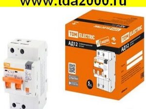 Брейкер АД12 2P C50 100мА 4.5кА тип АС 3мод