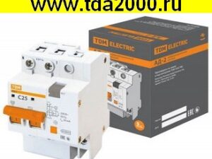 Брейкер АД-2 2Р C25 30мА 4.5кА тип АС