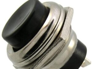 Кнопочный PBS-26B off-(on) черный переключатель