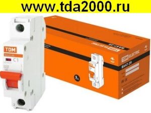 Брейкер ВА47-29 1Р 1А 4.5кА х-ка С