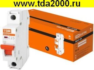 Брейкер ВА47-29 1Р 25А 4.5кА х-ка С