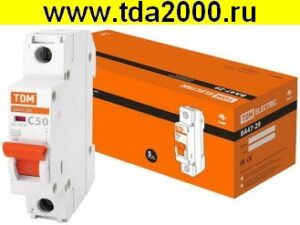 Брейкер ВА47-29 1Р 50А 4.5кА х-ка С