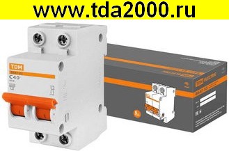 Брейкер ВА47-63 2Р 40А 4.5кА х-ка С