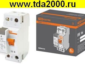 Брейкер ВД63 2Р 32А 30мА (электронное)