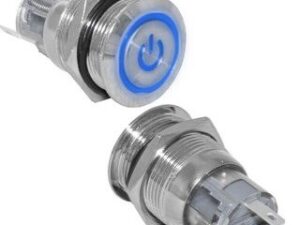 Кнопка антивандальная LAS2-AGQ-11ZET/B/N on-on