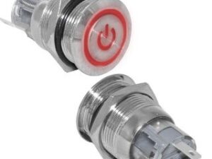 Кнопка антивандальная LAS2-AGQ-11ZET/R/N on-on