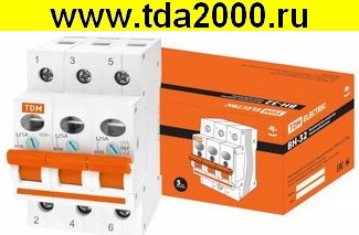 Выключатель нагрузки ВН-32 3P 125A