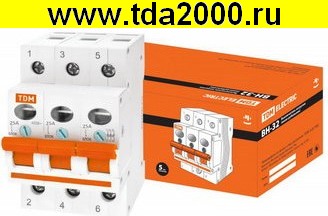 Выключатель нагрузки ВН-32 3P 25A