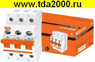 Выключатель нагрузки ВН-32 3P 40A