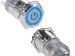 Кнопка антивандальная LAS2GQF-11ET/B/N on-(on)