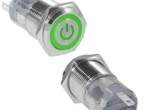 Кнопка антивандальная LAS2GQF-11ET/G/N on-(on)