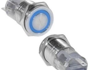 Кнопка антивандальная LAS2GQPF-11ZE/B/N on-on