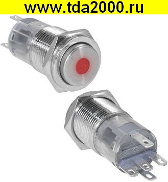 Кнопка антивандальная LAS2GQPH-11D/R/N on-(on)