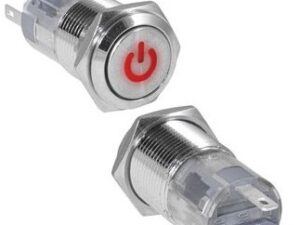 Кнопка антивандальная LAS2GQF-11ZDT/R/N on-on