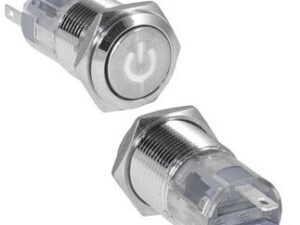 Кнопка антивандальная LAS2GQF-11ZDT/w/N on-on