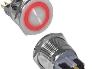 Кнопка антивандальная GQ22PF-11ZE/R/N on-off+off-on