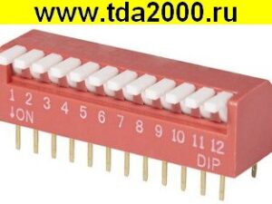 Переключатель DIP DP-12 (SWD3-12)