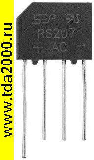 RS205 диодный мост