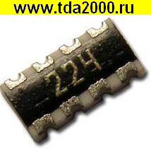 0804 22R 5% (YC124-JR-0722RL) х Сборка резисторная