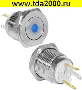 Кнопка антивандальная GQ16PF-10D/JL/B/N off-(on)