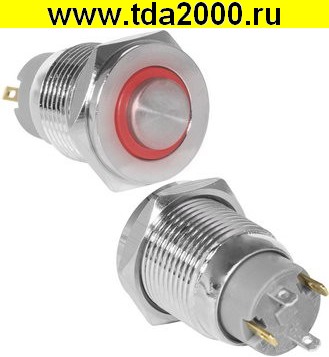 Кнопка антивандальная GQ16PH-10ZE/J/R/N off-on
