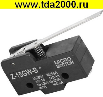 Микропереключатель Z-15GW-B