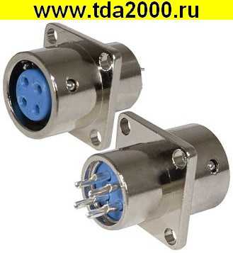 78714.jpg Разъём Быстроразъемный XS12-4 (Zn) panel jack — изображение 1