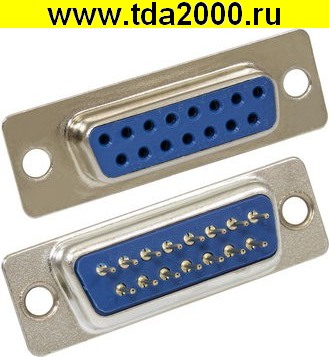 Разъём D-sub DPS-15F / DBB-15F