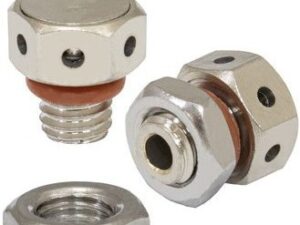 Клапан выравнивания давления M5X0.8 Brass/Steel nut