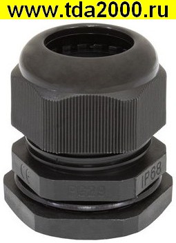 Кабельный ввод PG29 (18-25) Черный
