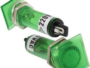Лампа неоновая в корпусе N-826-G 220V
