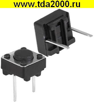 79116.jpg Кнопка Тактовые KAN0653-0431B 6x6x4.3 mm тактовая — изображение 1