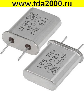 Кварц 12,0 МГц HC49U 16pF 30ppm кварцевый резонатор