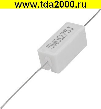 79135.jpg Резистор 0,75 ом 5вт SQP,PRW SQP5 выводной — изображение 1