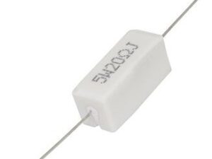 Резистор 20 ом 5вт SQP,PRW SQP5 выводной