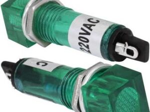 Лампа неоновая в корпусе N-802-G 220V