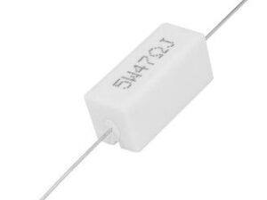 Резистор 47 ом 5вт SQP,PRW SQP5 выводной