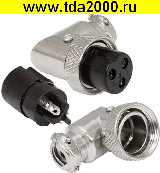 79230.jpg Разъём Цилиндрический малогабаритный GX16M-3AA — изображение 1