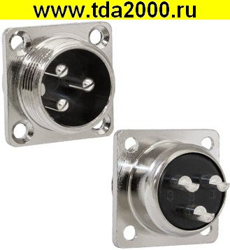 79231.jpg Разъём Цилиндрический малогабаритный GX16M-3F — изображение 1